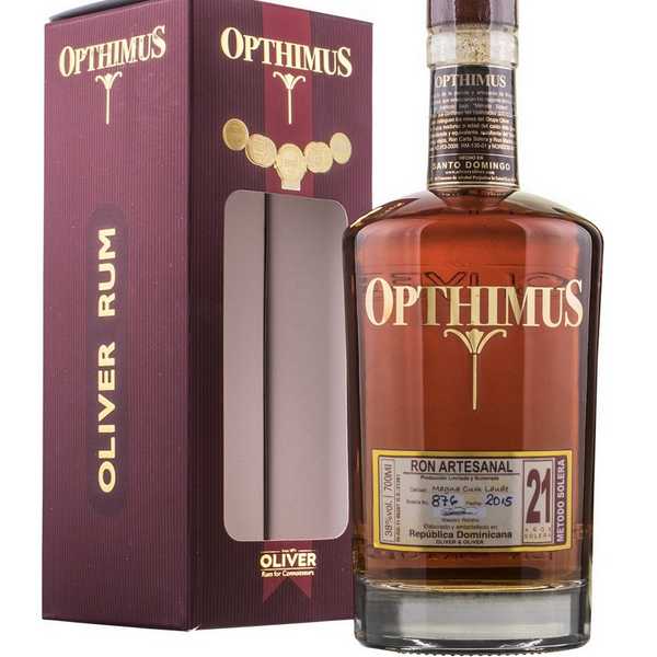 Rhum - Opthimus 21 ans - Bruant Distribution