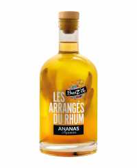 bouteille 70cl rhum arrangé Les Arrangés du Rhum Ananas Agrumes BreiZ'île rhum arrangé Les Arrangés du Rhum Ananas Agrumes BreiZ'île bouteille 70cl